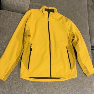 Champion soft shell jacket in yellow